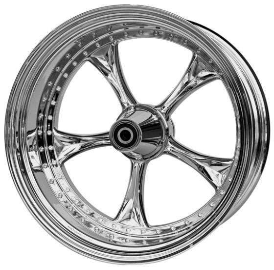 wheel 3D lowrider 18x10.5 polished - single flange