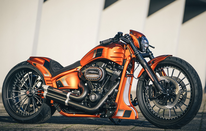 Grand Prix Front Spoiler for 2018-up Milwaukee Eight Harley’s – Custom ...
